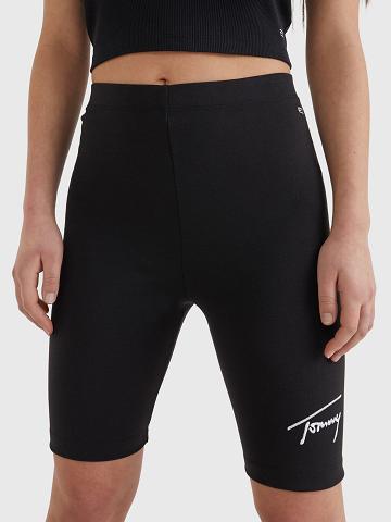 Bermudas Tommy Hilfiger Tommy Signature Bike Negros | MX_W21320