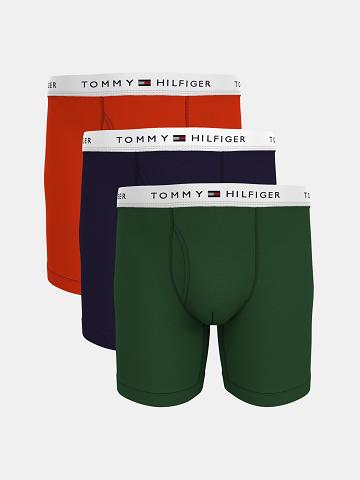 Boxer Briefs Tommy Hilfiger Algodon classics boxer brief 3pk Verdes | MX_M31581