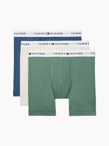 Boxer Briefs Tommy Hilfiger Algodon classics boxer brief 3pk Aqua | MX_M31584