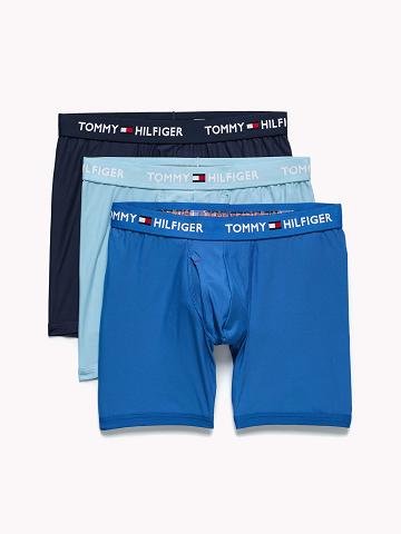 Boxer Briefs Tommy Hilfiger Everyday microfiber boxer brief 3pk Azul Marino | MX_M31602