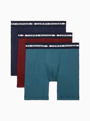 Boxer Briefs Tommy Hilfiger Th comfort+ boxer brief 3pk Azules | MX_M31607