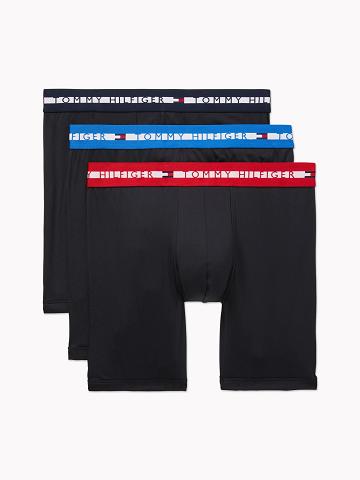 Boxer Briefs Tommy Hilfiger Th comfort+ boxer brief 3pk Negros | MX_M31611