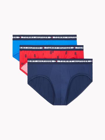 Briefs Tommy Hilfiger Th comfort+ brief 3pk Azules | MX_M31555