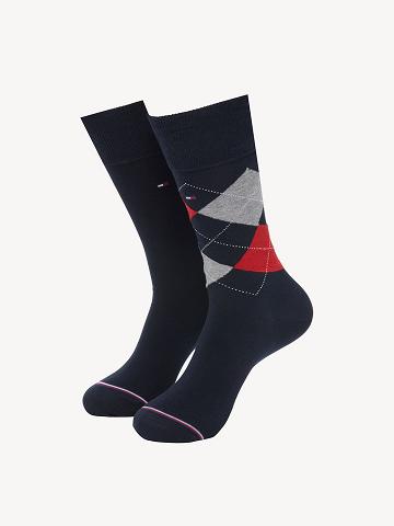 Calcetines Tommy Hilfiger Trouser 2PK Multicolor | MX_M31755