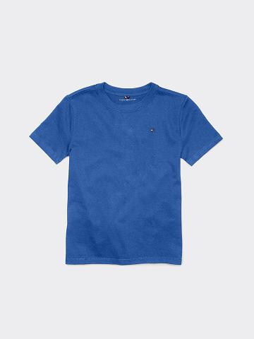 Camiseta Tommy Hilfiger Big Classic Azules | MX_B2157