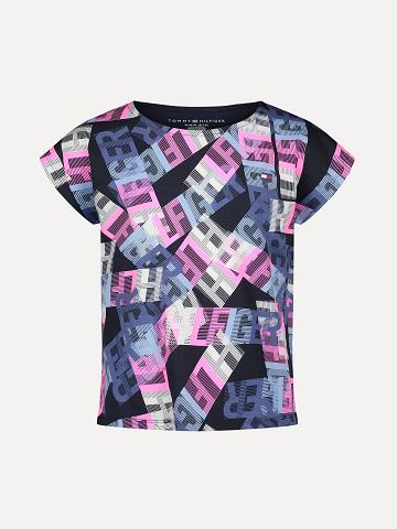 Camiseta Tommy Hilfiger Big Ombre Print Multicolor | MX_G1232