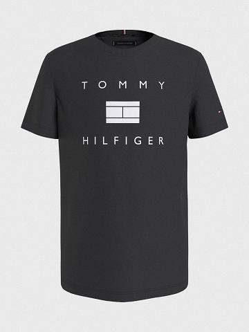 Camiseta Tommy Hilfiger Tommy Negros | MX_B2214