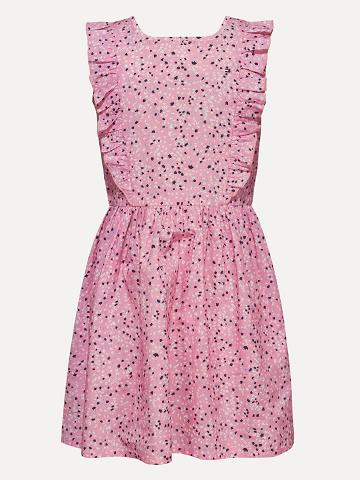 Dresses Tommy Hilfiger Floral Ruffle Rosas | MX_G1063