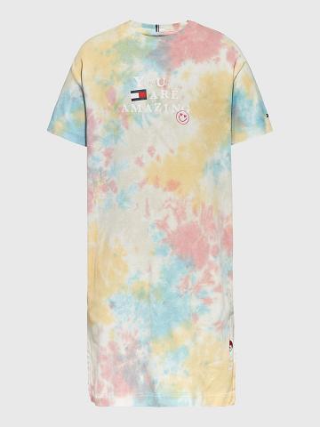 Dresses Tommy Hilfiger Tie-Dye Knit Multicolor | MX_G1085