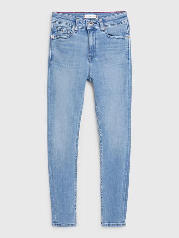 Jeans Tommy Hilfiger Skinny Azules Azul Marino | MX_G1128