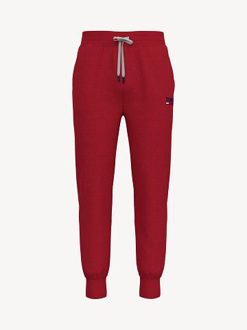 Pantalones Jogger Tommy Hilfiger Classic Logo Rojos | MX_M31343