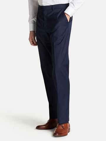 Pantalones Tommy Hilfiger Regular fit in twill Azul Marino | MX_M31328