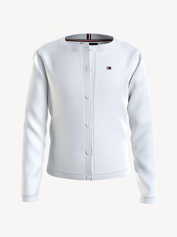 Sudaderas Tommy Hilfiger Big Cardigan Blancos | MX_G1188