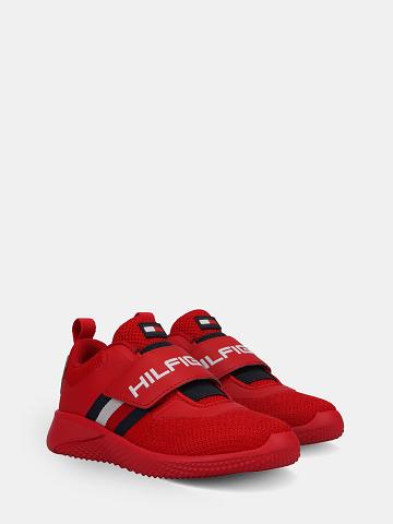 Tenis Tommy Hilfiger Correa Runner Rojos | MX_B2242