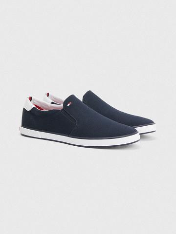 Tenis Tommy Hilfiger Slip-on Azules | MX_M31629