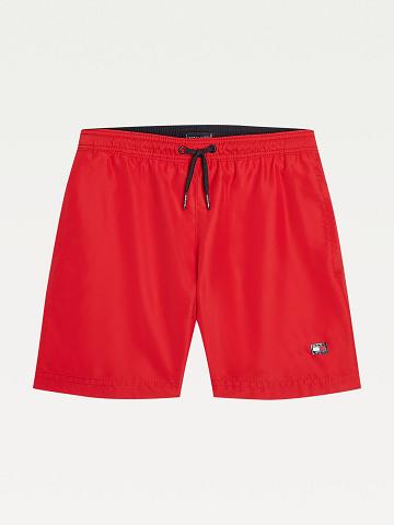 Trajes De Baño Tommy Hilfiger Solid Trunk Naranjas | MX_B2153