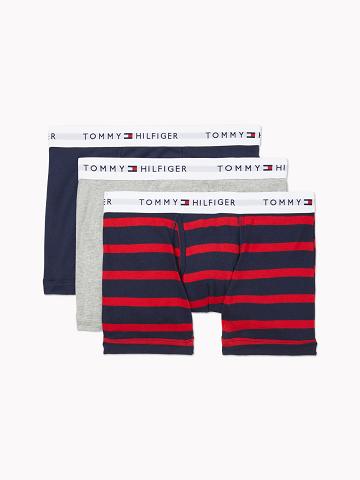 Trunks Tommy Hilfiger Algodon classics trunk 3pk Grises | MX_M31494