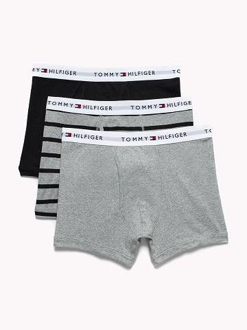 Trunks Tommy Hilfiger Algodon classics trunk 3pk Negros | MX_M31496