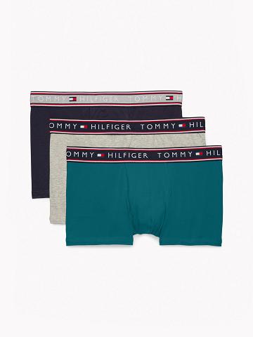 Trunks Tommy Hilfiger Algodon stretch trunk 3pk Verde Oliva | MX_M31509