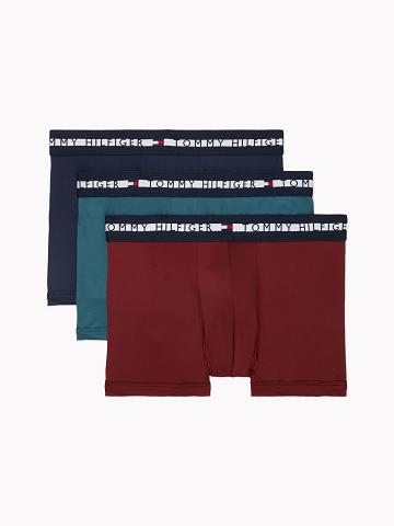 Trunks Tommy Hilfiger Th comfort + trunk 3pk Rojos Turquesa Azul Marino Azules | MX_M31532